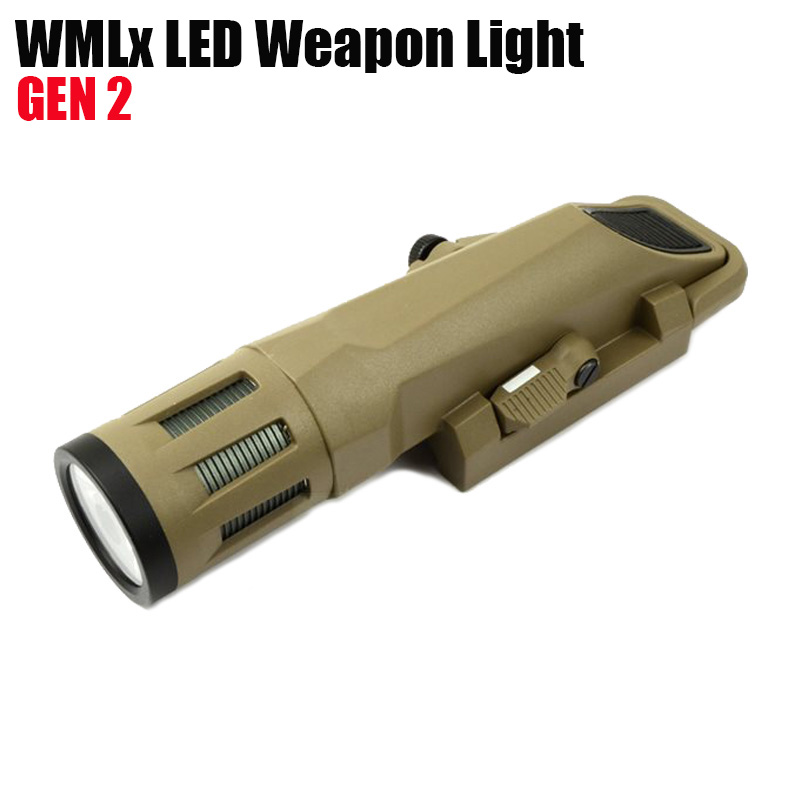 WMLx GEN 2 Enhanced Edition Tactical Illuminator Weapon Light DE